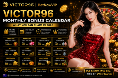 VICTOR96 Monthly Bonus Calendar — What You Can Claim in 202 - Victor96 Australia